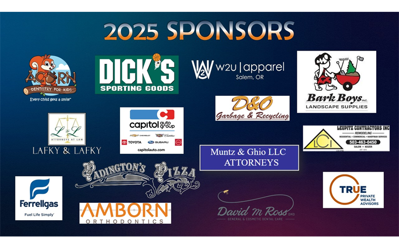 OUR 2025 SPONSORS!